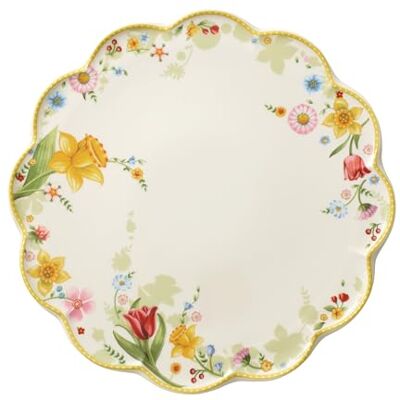 Villeroy & Boch Spring Awakening Talíř na dort květinová louka 33 cm, servírovací podnos Velikonoce, koláčová deska, velikonoční dekorace, dekorace dárek Velikonoce, prémiový porcelán Villeroy & Boch Spring Awakening Talíř na dort květinová louka 33 cm, servírovací podnos Velikonoce, koláčová deska, velikonoční dekorace, dekorace dárek Velikonoce, prémiový porcelán