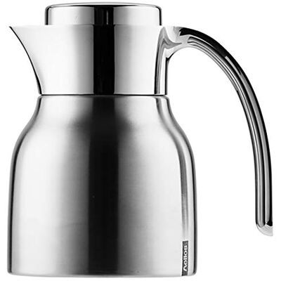 Helios Meeting Izolační konvice z ušlechtilé oceli 0,6 l – 6 h teplá – udrží nápoje horké a studené – nerozbitné a vhodné do myčky nádobí – elegantní design, matná Helios Meeting Izolační konvice z ušlechtilé oceli 0,6 l – 6 h teplá – udrží nápoje horké a studené – nerozbitné a vhodné do myčky nádobí – elegantní design, matná