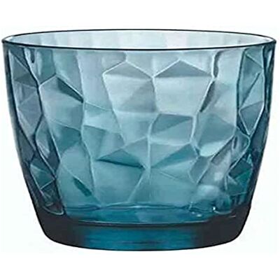 Cosecha Privada Bormioli Rocco 302259 Diamond Ocean Blue sklenice na whisky, 390 ml, sklenice, modrá, 6 kusů Cosecha Privada Bormioli Rocco 302259 Diamond Ocean Blue sklenice na whisky, 390 ml, sklenice, modrá, 6 kusů