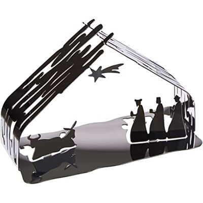 Alessi BM09 Bark Crib betlém, ušlechtilá ocel 18/10, zlatá ocel Alessi BM09 Bark Crib betlém, ušlechtilá ocel 18/10, zlatá ocel