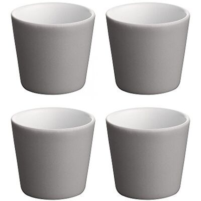 Alessi DC03/76 DG Tonale Mokka Šálek Dark Grey 4dílný Alessi DC03/76 DG Tonale Mokka Šálek Dark Grey 4dílný