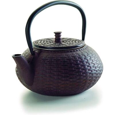 LACOR 68668 Teekanne Eisen Geschmolzen 0, 8 L, Gusseisen, Black, 27 x 25 x 24 cm LACOR 68668 Teekanne Eisen Geschmolzen 0, 8 L, Gusseisen, Black, 27 x 25 x 24 cm