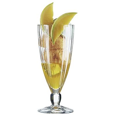 Arcoroc Luminarc ARC 12615 Quadro Ice Eisbecher, Eisschale, 360ml, Glas, transparent, 6 Stück Arcoroc Luminarc ARC 12615 Quadro Ice Eisbecher, Eisschale, 360ml, Glas, transparent, 6 Stück