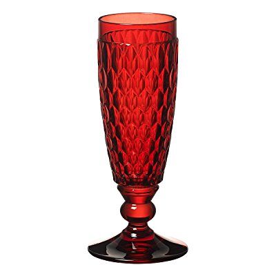 Villeroy & Boch Boston Coloured sklenice na sekt Red, 150 ml, křišťálové sklo, červená Villeroy & Boch Boston Coloured sklenice na sekt Red, 150 ml, křišťálové sklo, červená