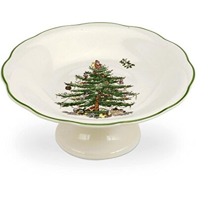 Spode Portmeirion Miska na sladkosti s podstavcem, jednotlivá, keramika, vícebarevná, 18 x 18 x 7 cm Spode Portmeirion Miska na sladkosti s podstavcem, jednotlivá, keramika, vícebarevná, 18 x 18 x 7 cm