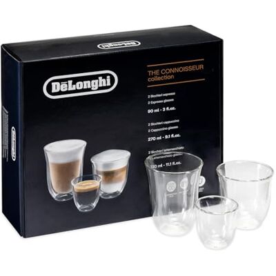 5513296671 DLSC302 Delonghi Fancy Box, skleněné termosklenice, 1 litr, 6dílná sada, transparentní 5513296671 DLSC302 Delonghi Fancy Box, skleněné termosklenice, 1 litr, 6dílná sada, transparentní