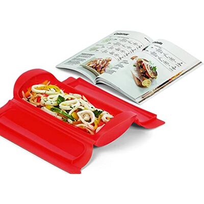 Lékué Sada spacích boxů 1,2 osoby + španělská kniha receptů Lékué Sada spacích boxů 1,2 osoby + španělská kniha receptů