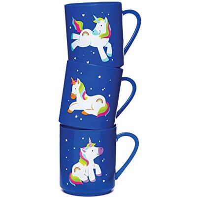 Baker Ross Becher „Regenbogen-Einhorn“ für Kinder – perfekt als kleine Partyüberraschung für Kinder (4 Stück) Baker Ross Becher „Regenbogen-Einhorn“ für Kinder – perfekt als kleine Partyüberraschung für Kinder (4 Stück)