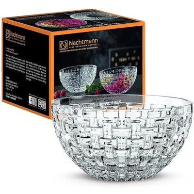 Nachtmann Mísy Ø 15 cm, 2 kusy, Bossa Nova, 102253, dezertní misky z křišťálového skla, skleněné mísy vhodné do myčky Nachtmann Mísy Ø 15 cm, 2 kusy, Bossa Nova, 102253, dezertní misky z křišťálového skla, skleněné mísy vhodné do myčky
