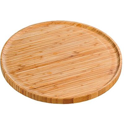 Kesper 58463 Talíř na pizzu 32 cm z bambusu/dřevěných talířů certifikovaného FSC / podložka na pizzu / dřevěný talíř na pizzu / dřevěné nádobí Kesper 58463 Talíř na pizzu 32 cm z bambusu/dřevěných talířů certifikovaného FSC / podložka na pizzu / dřevěný talíř na pizzu / dřevěné nádobí