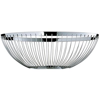 WMF Concept košík na ovoce velký 26 cm, dekorativní miska na ovoce stříbrná, koš na chleba kov, nerezová ocel Cromargan, leštěná WMF Concept košík na ovoce velký 26 cm, dekorativní miska na ovoce stříbrná, koš na chleba kov, nerezová ocel Cromargan, leštěná