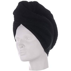 Möve Homewear Turban ze 100% bavlny, černé, 27*67 Möve Homewear Turban ze 100% bavlny, černé, 27*67