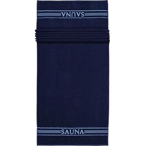 Möve frottana Sauna – osuška do sauny s bordurou 80 x 200 cm ze 100% bavlny, Deep Sea Möve frottana Sauna – osuška do sauny s bordurou 80 x 200 cm ze 100% bavlny, Deep Sea