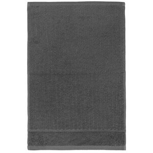 Möve frottana Pearl Ručník pro hosty 30 x 50 cm ze 100% bavlny, grafitové Möve frottana Pearl Ručník pro hosty 30 x 50 cm ze 100% bavlny, grafitové