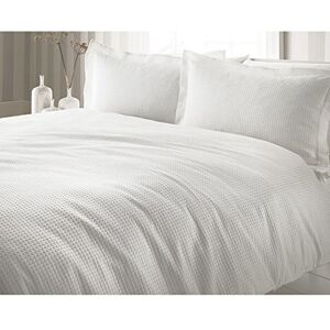 Yard Sada povlečení Riva Paoletti Waffel Plain White King Size Vlastnosti vaflového typu 2 x Oxford Border polštář- včetně 100% bavlna praní v pračce 228 x 218 cm (90" x 86") Yard Sada povlečení Riva Paoletti Waffel Plain White King Size Vlastnosti vaflového typu 2 x Oxford Border polštář- včetně 100% bavlna praní v pračce 228 x 218 cm (90" x 86")