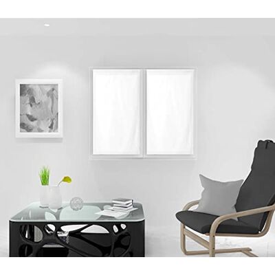 Soleil d'ocre Paar von Gebrochen Vize 45x90 cm Dolly Weiß, Polyester, 90x45 cm Soleil d'ocre Paar von Gebrochen Vize 45x90 cm Dolly Weiß, Polyester, 90x45 cm