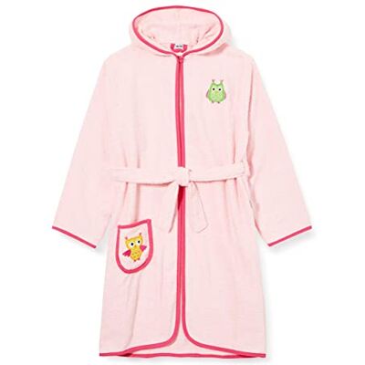 Playshoes Unisex dětský dětský froté župan ranní župan, Sova Playshoes Unisex dětský dětský froté župan ranní župan, Sova
