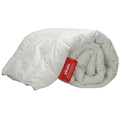 PIKOLIN Péřová deka 155 x 220 cm. Husí prachové peří s 92% prachovým peřím, 250g/m² na podzim a zimu, přírodní výplň a prodyšná, 100% bavlna Downproof, vysoce kvalitní přikrývka PIKOLIN Péřová deka 155 x 220 cm. Husí prachové peří s 92% prachovým peřím, 250g/m² na podzim a zimu, přírodní výplň a prodyšná, 100% bavlna Downproof, vysoce kvalitní přikrývka