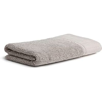 Möve Brooklyn osuška Uni s bordurou rybí kosti 80 x 150 cm z 85 % bavlny / 10 % viskóza z bambusové tkaniny / 5 % len, kašmír Möve Brooklyn osuška Uni s bordurou rybí kosti 80 x 150 cm z 85 % bavlny / 10 % viskóza z bambusové tkaniny / 5 % len, kašmír