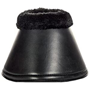 HKM 7542 zvony na kopyta Isa z imitace kůže, jarní zvonky, třpytivý efekt, černá XXL HKM 7542 zvony na kopyta Isa z imitace kůže, jarní zvonky, třpytivý efekt, černá XXL