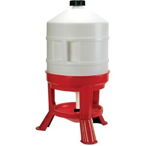 Kerbl Hobbyfarming nálevka pro drůbež 30 l, nálevka pro slepice, plast, výška 70 cm, lze plnit shora, s širokými nožkami, nastavitelný přítok vody Kerbl Hobbyfarming nálevka pro drůbež 30 l, nálevka pro slepice, plast, výška 70 cm, lze plnit shora, s širokými nožkami, nastavitelný přítok vody