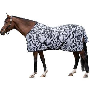 HKM 4668 deka proti mouchám zebra s křížovým popruhem, deka na koně deka na pastvu, 165 HKM 4668 deka proti mouchám zebra s křížovým popruhem, deka na koně deka na pastvu, 165