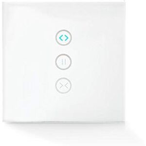 NEDIS SmartLife Wi-Fi nástěnný vypínač slunečník/závěr/závěs nástěnný držák integrovaná aplikace SmartLife kompatibilní s Amazon Alexa a Google Home, bílý NEDIS SmartLife Wi-Fi nástěnný vypínač slunečník/závěr/závěs nástěnný držák integrovaná aplikace SmartLife kompatibilní s Amazon Alexa a Google Home, bílý