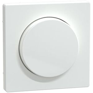 Schneider Electric Merten centrální deska s otočným knoflíkem, otočným stmívačem, systém design, lotosová bílá, číslo výrobku MEG5250-6035 Schneider Electric Merten centrální deska s otočným knoflíkem, otočným stmívačem, systém design, lotosová bílá, číslo výrobku MEG5250-6035