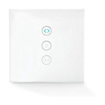 NEDIS SmartLife Wi-Fi nástěnný vypínač slunečník/závěr/závěs nástěnný držák integrovaná aplikace SmartLife kompatibilní s Amazon Alexa a Google Home, bílý NEDIS SmartLife Wi-Fi nástěnný vypínač slunečník/závěr/závěs nástěnný držák integrovaná aplikace SmartLife kompatibilní s Amazon Alexa a Google Home, bílý