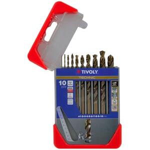 TIVOLY 11468570001 Technic Metall Kobalt Bohrer-10pcs Set, Ø 1, 2, 3, 4, 5, 6, 7, 8, 9, 10mm, bronze TIVOLY 11468570001 Technic Metall Kobalt Bohrer-10pcs Set, Ø 1, 2, 3, 4, 5, 6, 7, 8, 9, 10mm, bronze