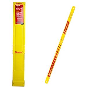 Starrett HSS Handbügelsägeblätter 50er Pack RS1218 Redstripe Massive Schnellarbeitsstahl Gerade Schnitt Handsäge 300mm/12" 18 TPI Schneide für Metalle, Edelstahl, Rohre Starrett HSS Handbügelsägeblätter 50er Pack RS1218 Redstripe Massive Schnellarbeitsstahl Gerade Schnitt Handsäge 300mm/12" 18 TPI Schneide für Metalle, Edelstahl, Rohre