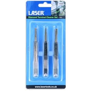 Laser 6546 Diamond Terminal Cleaner Set 3pc Laser 6546 Diamond Terminal Cleaner Set 3pc