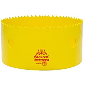 Starrett Dutá děrovaná pila DCH0438 vysoce výkonný bimetal s přídavnými zuby Kobalt-HSS pro kovy, dřevo, litinu, plasty ze skelných vláken 111 mm Starrett Dutá děrovaná pila DCH0438 vysoce výkonný bimetal s přídavnými zuby Kobalt-HSS pro kovy, dřevo, litinu, plasty ze skelných vláken 111 mm