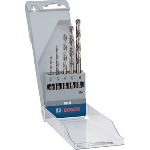 Bosch Accessories Professional 5dílná sada kovových vrtáků HSS-G broušené s 1/4" šestihrannou stopkou Bosch Accessories Professional 5dílná sada kovových vrtáků HSS-G broušené s 1/4" šestihrannou stopkou