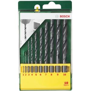 Bosch Home and Garden 10dílná sada kovových vrtáků HSS-R válcované Bosch Home and Garden 10dílná sada kovových vrtáků HSS-R válcované