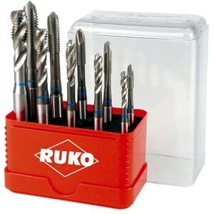 Ruko Sada strojních závitníků HSS 10dílná M4–M10 A245055 DIN 371 B Sada závitníků pro ocel, hliník a neželezné kovy přesné a s dlouhou životností Ruko Sada strojních závitníků HSS 10dílná M4–M10 A245055 DIN 371 B Sada závitníků pro ocel, hliník a neželezné kovy přesné a s dlouhou životností