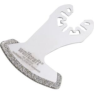 wolfcraft Sägebeil ˮPROˮ Diamant-bestreut, Universal-Aufnahme 3950000 für Zementfugen und Mörtelreste Eintauchsägeblatt aus Stahl für Fugenmörtelentfernung, 52 mm Arbeitsbreite wolfcraft Sägebeil ˮPROˮ Diamant-bestreut, Universal-Aufnahme 3950000 für Zementfugen und Mörtelreste Eintauchsägeblatt aus Stahl für Fugenmörtelentfernung, 52 mm Arbeitsbreite