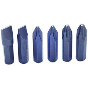 Laser 2180 Schraubendreher-Bits, 6 Stück, Variety Pack Laser 2180 Schraubendreher-Bits, 6 Stück, Variety Pack