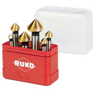 Ruko A102156T sada kuželů a odhrotovacích záhlubníků Tin Ruko A102156T sada kuželů a odhrotovacích záhlubníků Tin