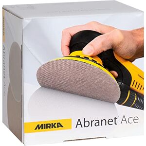 Mirka Abranet Ace Síťové brusné kotouče Ø 125 mm Suchý zip/zrnitost P80 / 50 ks/Pro všechny 125 mm excentrické brusky a brusky/částečná keramika/k broušení tvrdých povrchů, dřevo, kov Mirka Abranet Ace Síťové brusné kotouče Ø 125 mm Suchý zip/zrnitost P80 / 50 ks/Pro všechny 125 mm excentrické brusky a brusky/částečná keramika/k broušení tvrdých povrchů, dřevo, kov
