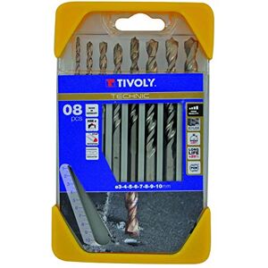 TIVOLY 10960570001 Technic Betonbohrer Set 8pcs Ø3, 4, 5, 6, 7, 8, 9, 10 mm, Mehrfarbig TIVOLY 10960570001 Technic Betonbohrer Set 8pcs Ø3, 4, 5, 6, 7, 8, 9, 10 mm, Mehrfarbig
