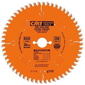 CMT ORANGE TOOLS 281. 166. 56H kotoučová pilka HW 165X2. 2/1. 6X20 Z56 TCG -3°NEG CMT ORANGE TOOLS 281. 166. 56H kotoučová pilka HW 165X2. 2/1. 6X20 Z56 TCG -3°NEG