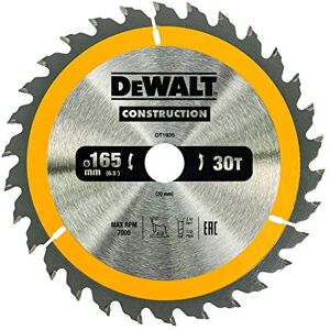 DeWalt DT1935 Ruční kotouč, 165/20 mm 30 WZ, 1 kusů DeWalt DT1935 Ruční kotouč, 165/20 mm 30 WZ, 1 kusů