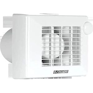 Vortice 11201 M100/10,16 cm (4 palců) axiální nástěnný ventilátor, bílý Vortice 11201 M100/10,16 cm (4 palců) axiální nástěnný ventilátor, bílý