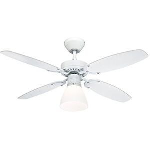 Westinghouse Capitol stropní ventilátor White Finish With Reversible White/Beech Blades Westinghouse Capitol stropní ventilátor White Finish With Reversible White/Beech Blades