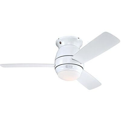 Westinghouse 72180 Halley 112 cm bílý stropní ventilátor, osvětlení opálovým mléčným sklem Westinghouse 72180 Halley 112 cm bílý stropní ventilátor, osvětlení opálovým mléčným sklem
