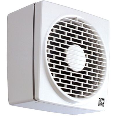 Vortice Odsávací ventilátor, výkon vzduchu 135 m3/h, montáž na okna/stěnu, 12611 Vario 150/6 P bílý 185 x 190 cm Vortice Odsávací ventilátor, výkon vzduchu 135 m3/h, montáž na okna/stěnu, 12611 Vario 150/6 P bílý 185 x 190 cm