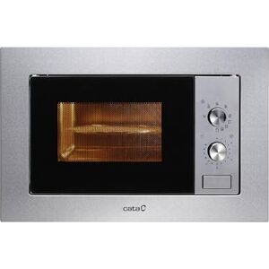 Cata MC 20 IX vestavná mikrovlnná trouba Inox vnitřní prostor z ušlechtilé oceli 5 výkonových stupňů gril 1000 W samomrznutí s časovačem kapacita 20 l šířka 60 cm Cata MC 20 IX vestavná mikrovlnná trouba Inox vnitřní prostor z ušlechtilé oceli 5 výkonových stupňů gril 1000 W samomrznutí s časovačem kapacita 20 l šířka 60 cm