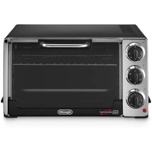 DeLonghi Elektrická trouba EO20792, 20 litrů, 7 funkcí vaření, časovač, 1300 W, černá DeLonghi Elektrická trouba EO20792, 20 litrů, 7 funkcí vaření, časovač, 1300 W, černá