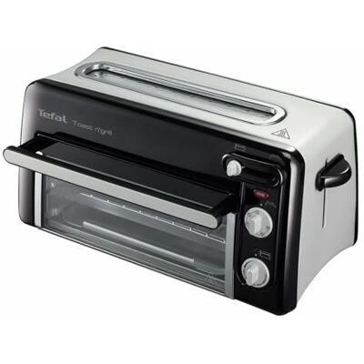 T-Fal Topinkovač a mini trouba Tefal Toast n‘ Grill TL6008 2v1, 1300 W T-Fal Topinkovač a mini trouba Tefal Toast n‘ Grill TL6008 2v1, 1300 W